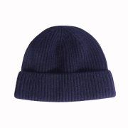 Autumn Winter Short Style Round Top Knitted Wool Hat for Men, Warm Beanie, Thin Style Skull Cap, Dandy Sailor Hat - Image 2