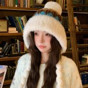 Women's Retro Beret, Wool Blend Artist Hat, French Style Fashion Hat, Versatile Literary Beret - Image 3